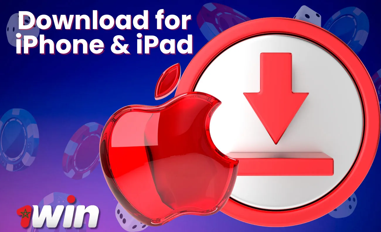 Experience the convenience of 1win Morocco App on your ios device