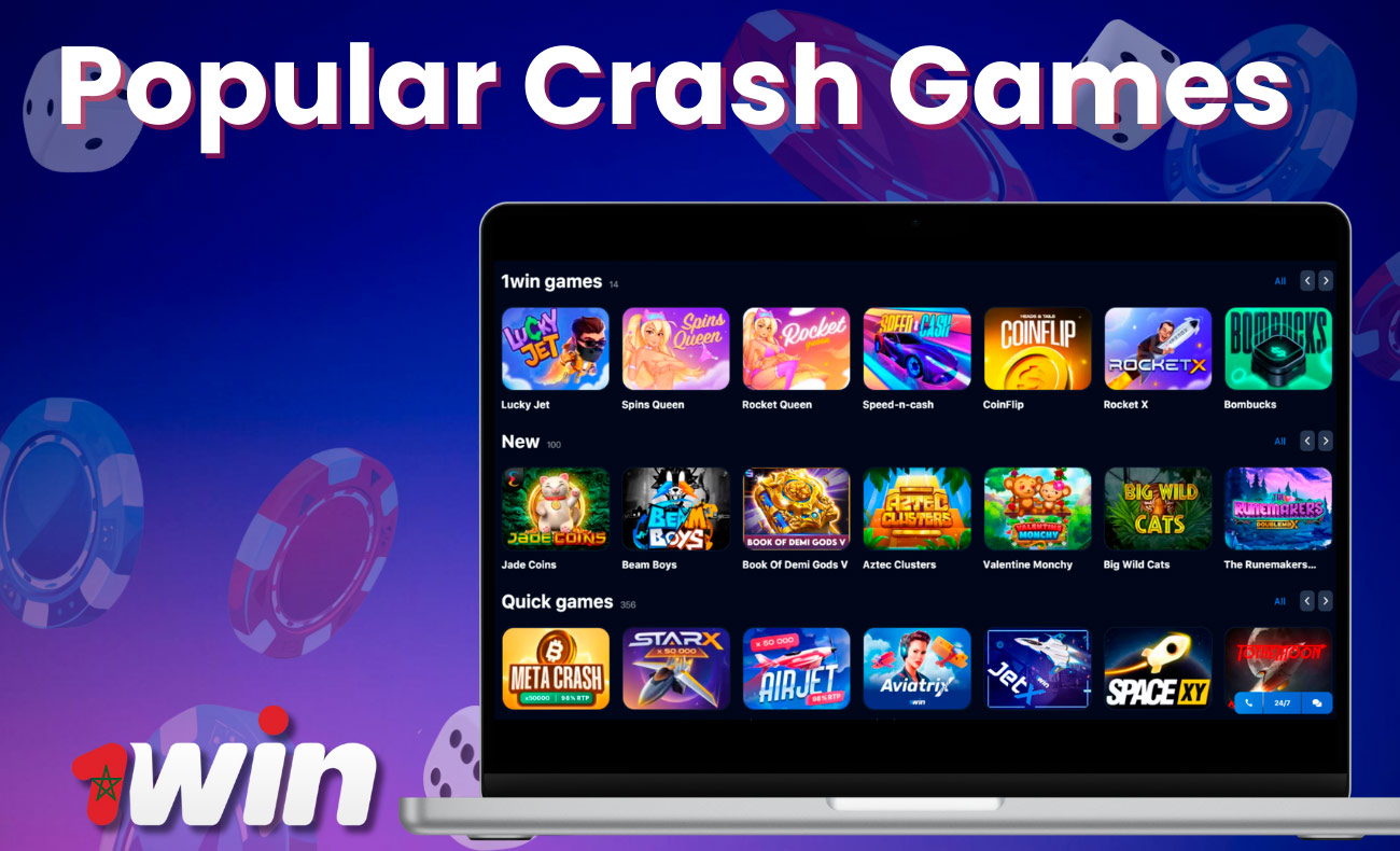 Enjoy Thrilling Moments with Popular Crash Games at 1win Morocco