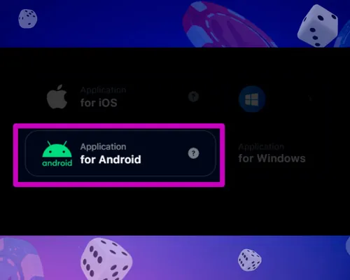 Android download section